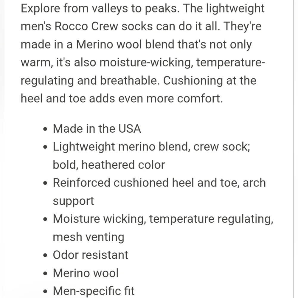 Pistil Socks Rocco Wool Blend Blue Hiking Outdoor Moisture Wicking Size XL NEW